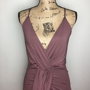 Mauve Charlotte Russe Dress - Medium